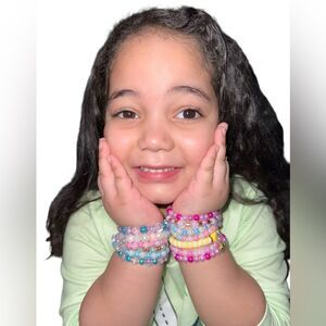 Girls Handmade Beaded Bracelets
